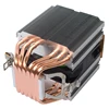 6 Copper Pipe Double Tower RGB CPU Radiator Cooler 90MM 3Pin Fan 775 1155 1366 AM3 AM4 X79 2011 PC Heat Sink ► Photo 3/6