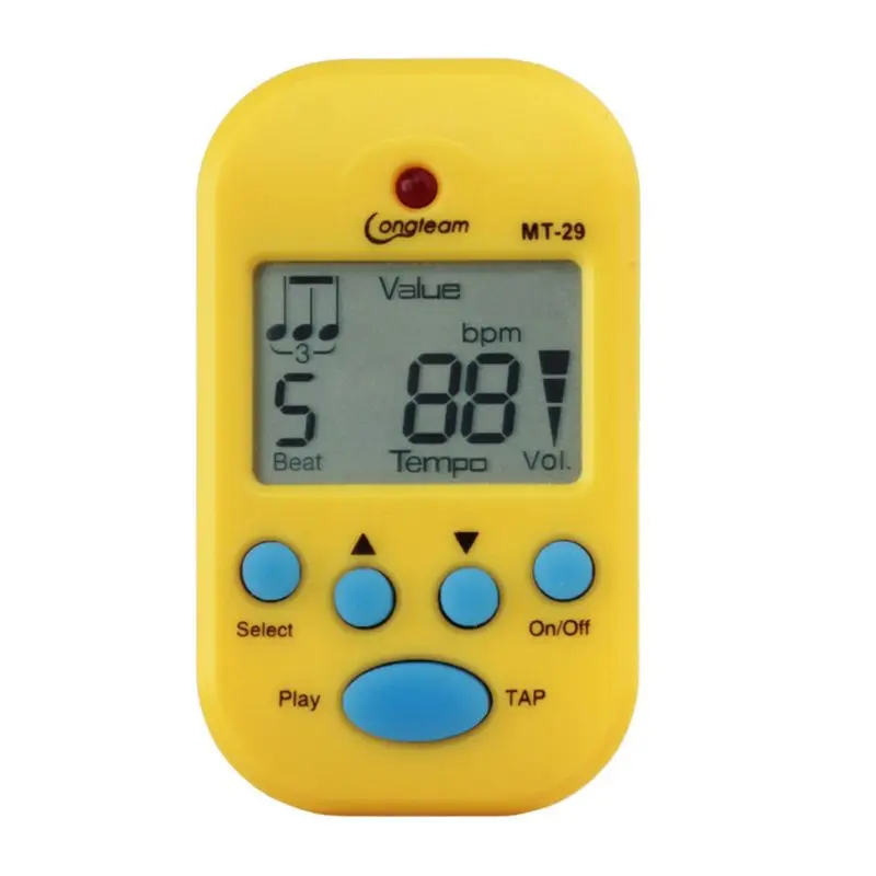 

Mini Portable Metronome Piano Zither Guitar Rhythm Device Electric Metronome