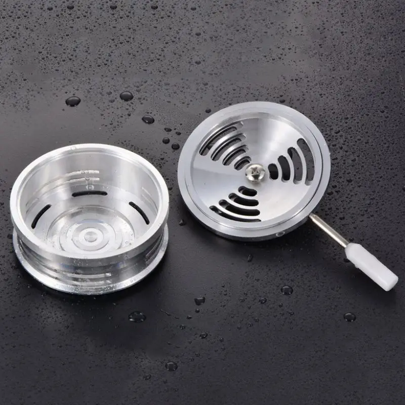 Высокотермостойкая чаша для кальяна из алюминиевого сплава табак для кальяна аксессуары для чаши с двойной ручкой Углеродные Аксессуары для печи