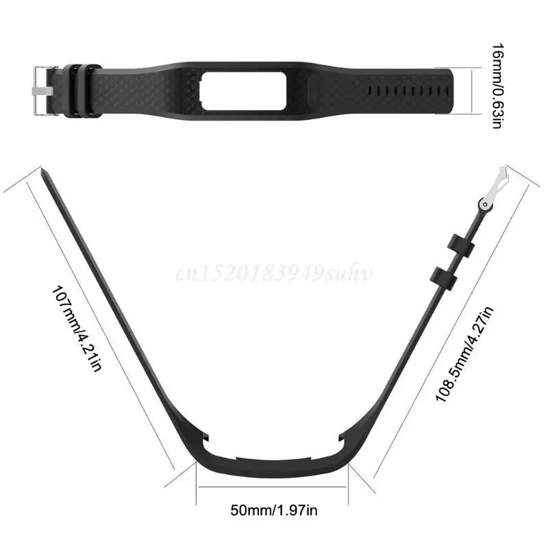 Soft Silicone Wrist Watch Band Strap Replacement