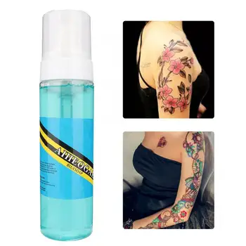 

Tattoo Ink Tattoo Foaming Cleansing Soothing Diluent Liquid Soap with Foaming Bottle 250ml Permanent Makeup Pigments