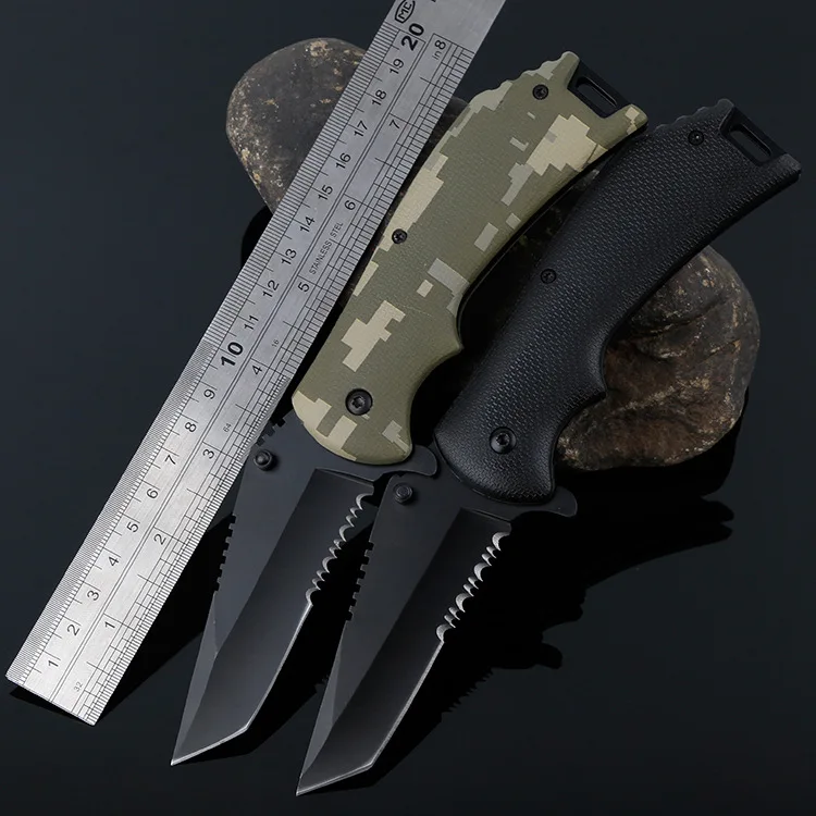 

Manufacturers Direct Selling High Hardness Folding Knife Camping Tactical Outdoor Knife Multi-functional Survival Wilderness Sur