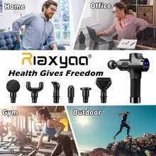  High frequency Massage Gun Muscle Relax Body Relaxation Electric Massager with Portable Bag Therapy Gun for fitness 
