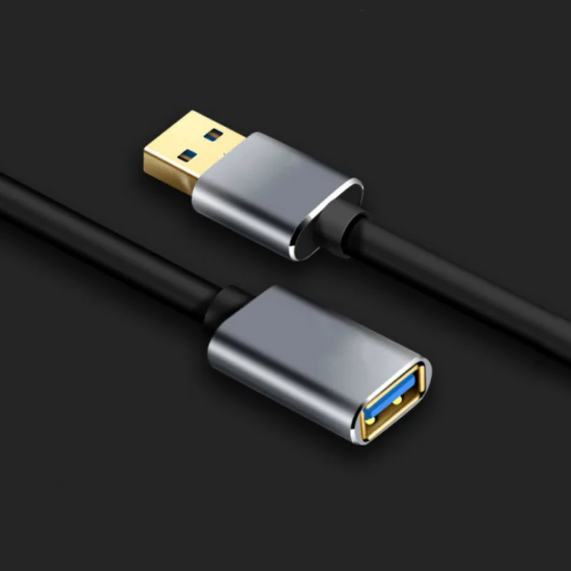 Удлинительный Кабель USB 3 0 для IPhone 7 8 Plus X XS Max Samsung S10 Note 10 50 см 1 м|Кабели MP3/MP4-плееров|