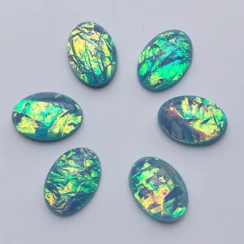 

Resin Stone Diameter 13x18mm Oval 110# high-quality Cabochon Dome Flat back bead DIY Jewelry Finding Cameo Pendant Setting