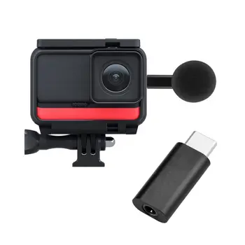 

Microfoon Adapter Original Microphone Adapter For Insta 360 Een R Mic Adapter / Accessoire Voor