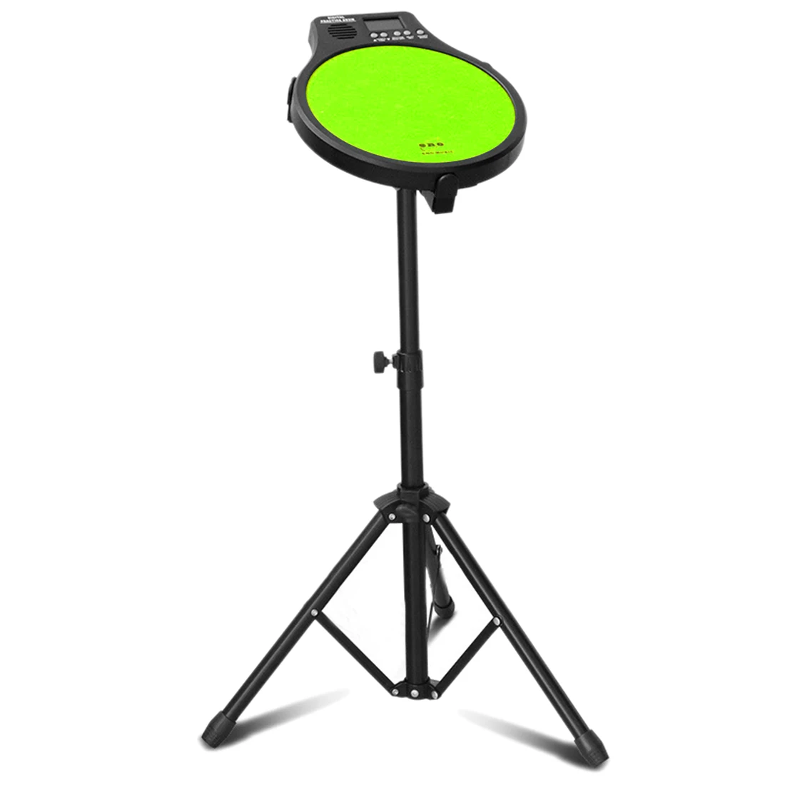 

12 Inches Electronic Dumb Drums Set Multi-Function Portable Digital Practice Drum Without Rack For Child - Green White Red Black