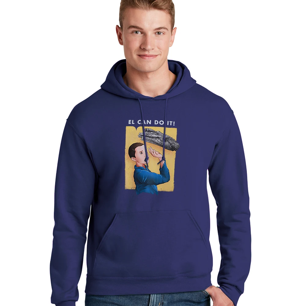 

Pullovers El Can Do It Character Printing Autumn Hoody For Man Fashion Brand Korean Men Hoodie Long Sleeve Harajuku Mens Hoodies