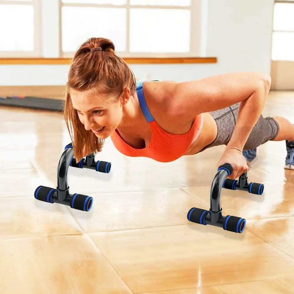 Push-up Bars Home Fitness Exercise Stands Workout Gym Rack Equipment Set Muscle Chest Arms Strength Training Board Bodybuilding