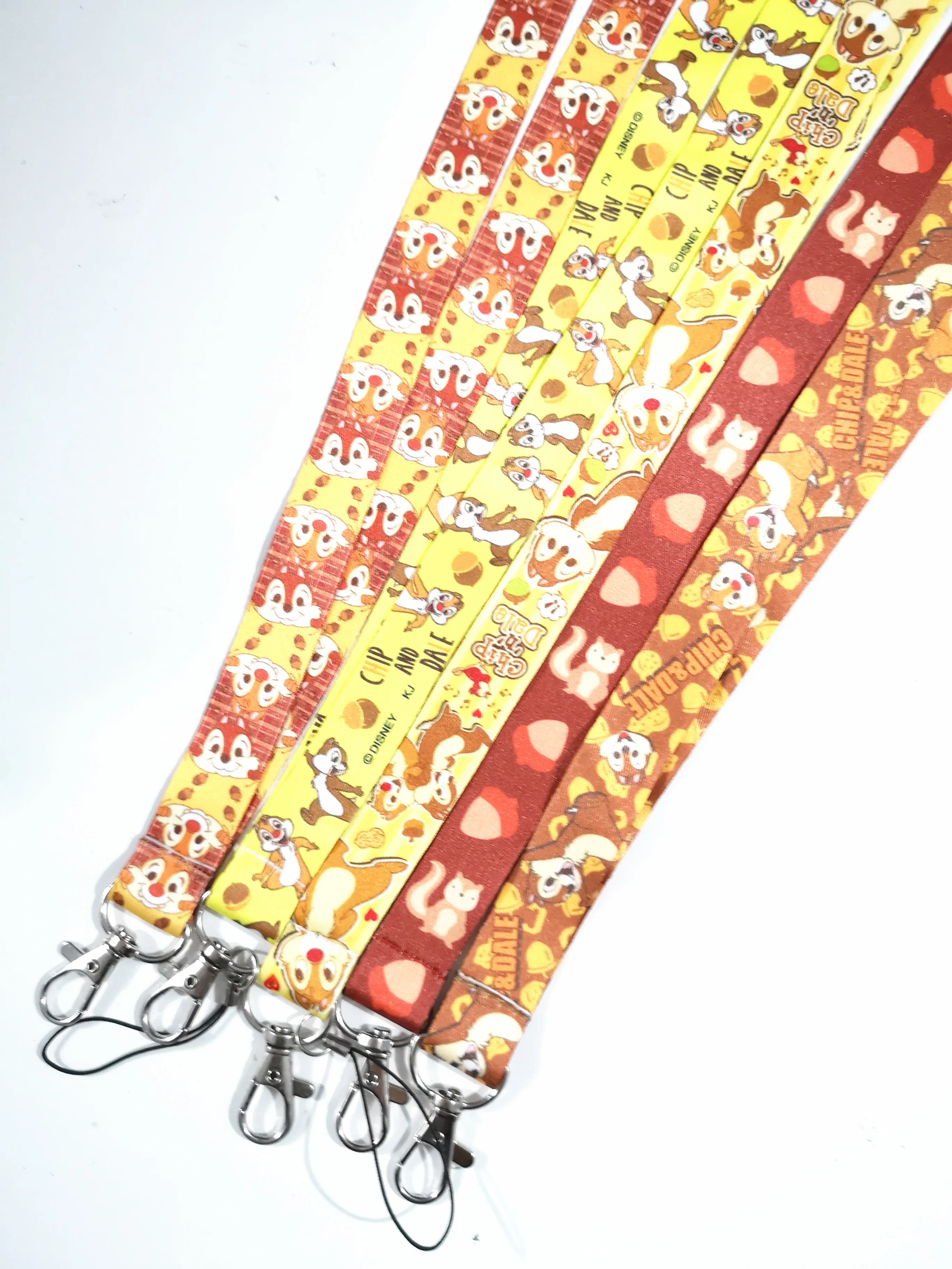 10pcs/20pcs/50pcs/100pcs cute cartoon squirrel chipmunk lanyard Neck Strap Lanyard Mobile Phone Key Chain ID Badge Chains | Украшения и