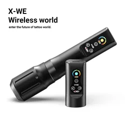 Wireless Tattoo Machine Professional Rotary Tattoo Pen Original German Motor 1800mAh Battery Fast Charge Suitable For Beginners