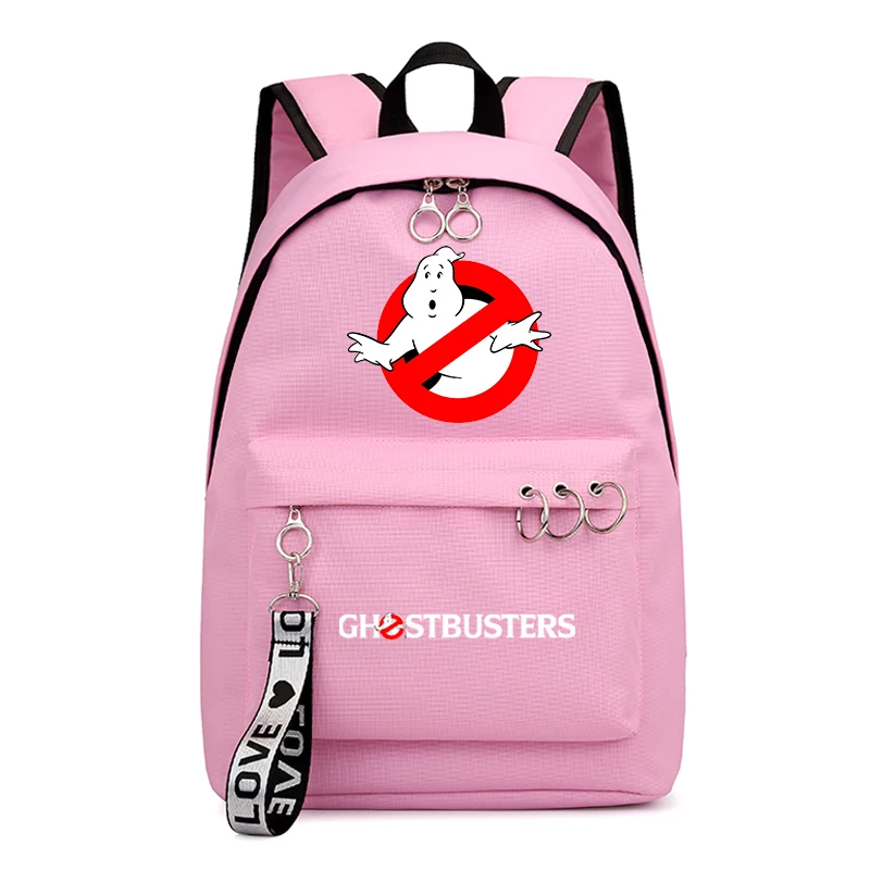 girls school bag 5 Ghostbuster рюкзаки для девочек Школьный рюкзак для студентов Bookbag сумки на плечо женские дорожные сумки для ноутбука Розовый Черный Mochilas - Цвет: girls school bag 5