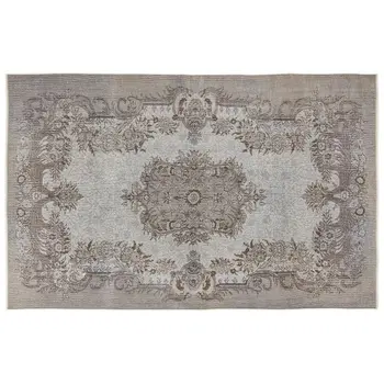 

Handmade Blue Vintage Overdyed Turkish Area Rug 180x286 Cm-5'11''X9'5''