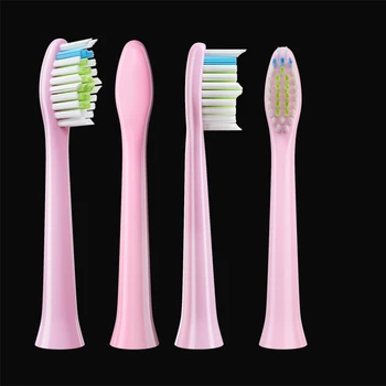 Dla ROAMAN G23 BAYER X7 10 sztuk zestaw wymienić elektryczna soniczna szczoteczka do zębów szczotka do czyszczenia głowice czyste wybielić DuPont inteligentne szczotki głowy tanie i dobre opinie LISM CN (pochodzenie) Z tworzywa sztucznego Główka szczoteczki do zębów dla dorosłych AE05K615014 Replacement Toothbrushes Head