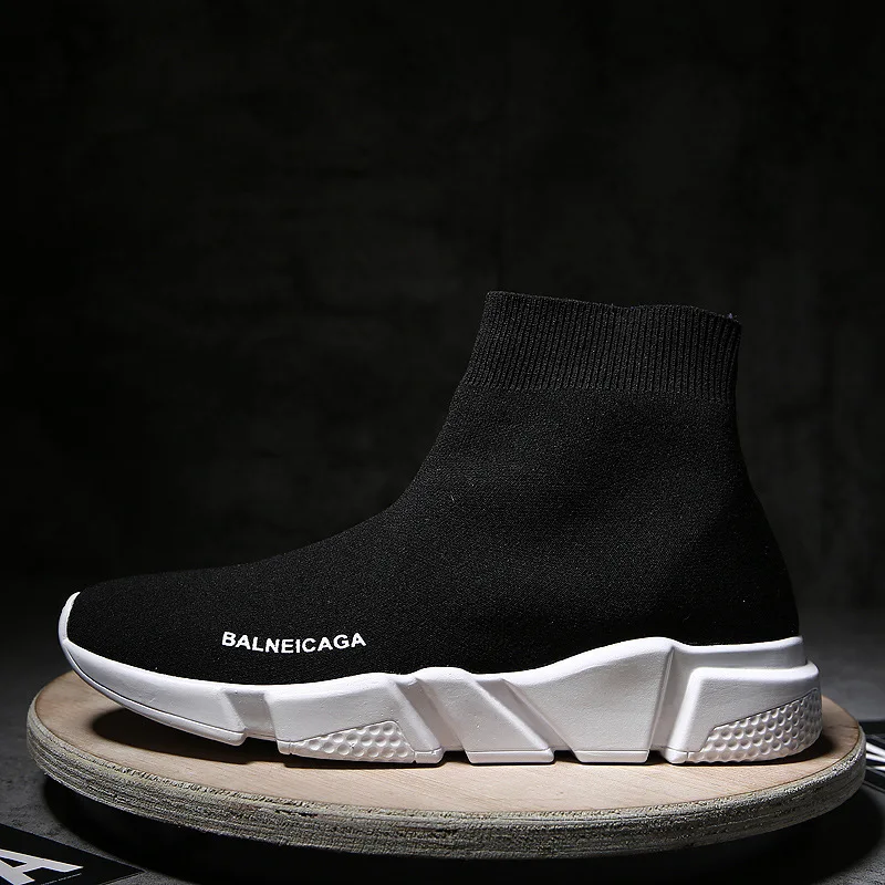 

Edition High 2019 Students Help Socks Torre Knitting Men And Women Lovers Shoes Thick Bottom Air Sport Casual Hot Sale New