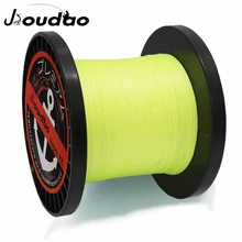 Jioudao 1000M 4 Strands Braid Multifilament 100% PE Braided Fishing Line Fishing Braid Wire 10lb To 100lb Fishing Wire