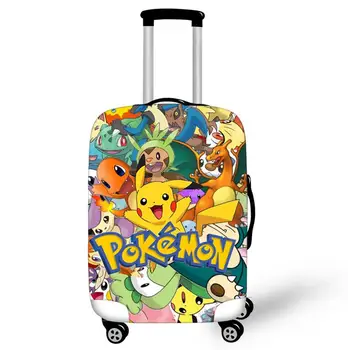 

18-32 Inch Pokemon Haunter Eevee Elastic Luggage Protective Cover Trolley Suitcase Dust Bag Case Cartoon Travel Accessories