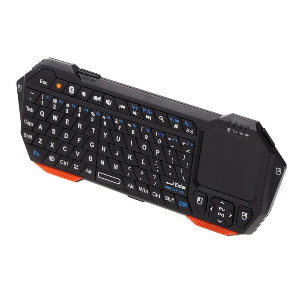 Мини Портативный беспроводной Bluetooth 3,0 клавиатура с мышью тачпад для Windows Android iOS