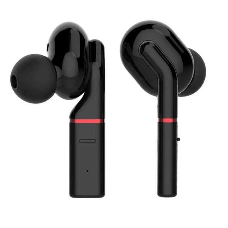 Bluetooth 5,0 Drahtlose Kopfhörer TWS Binaural Sport Headset 3D Stereo Sound Mit Mic Freihändiger Sport Kopfhörer Mit Lade Box