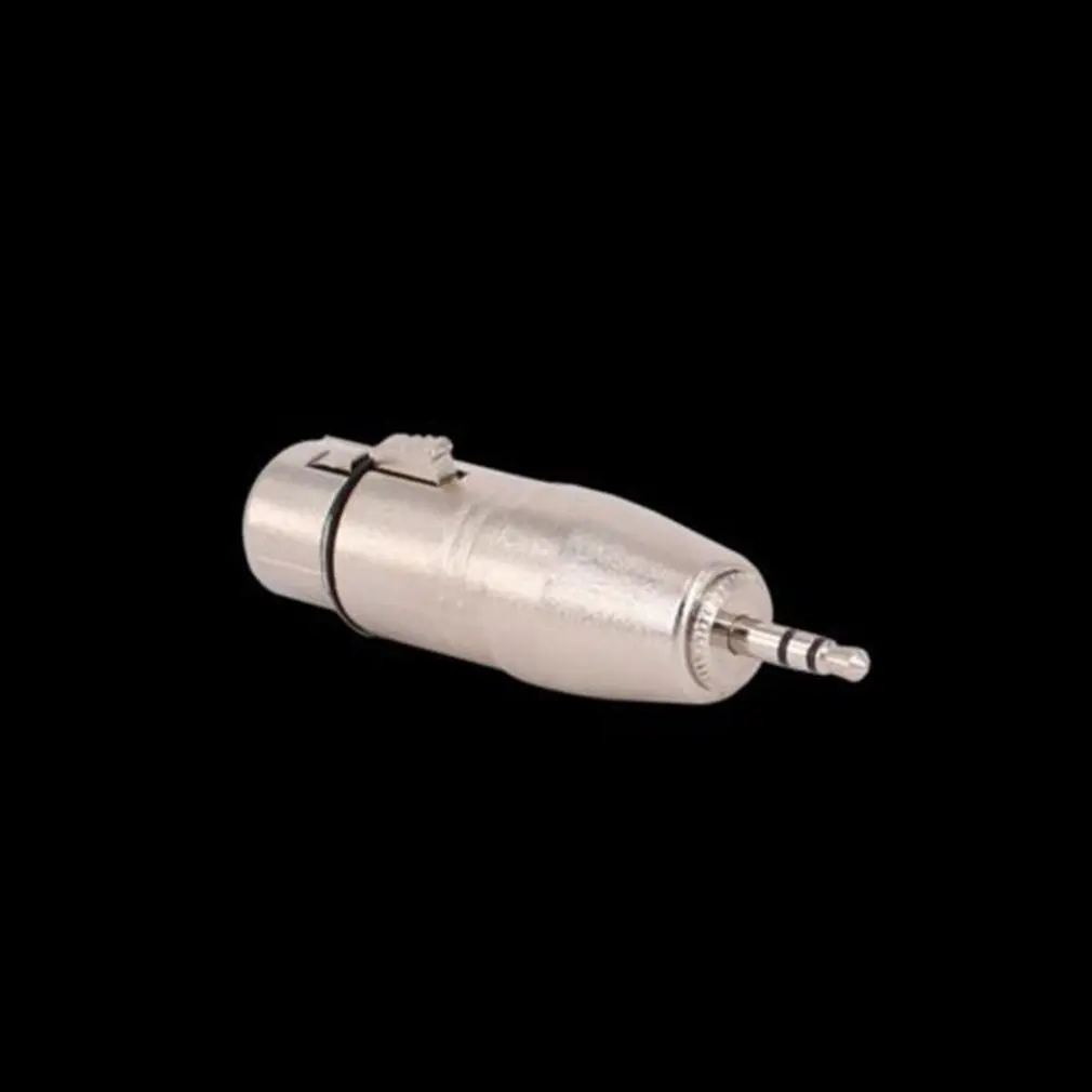 Стерео Мини 3,5 мм мужской разъем TRS для Xlr 3 Pin Женский микрофон аудио адаптер Никель Позолоченные разъемы