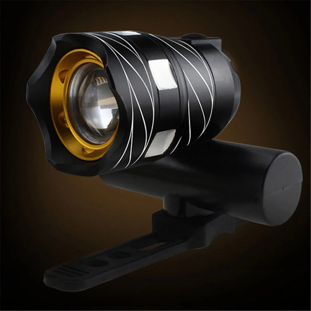 15000LM T6 USB Rear Light Adjustable Bicycle Light 3000mAh Rechargeable Battery Zoom Front Bike Headlight Lamp with Taillight z2