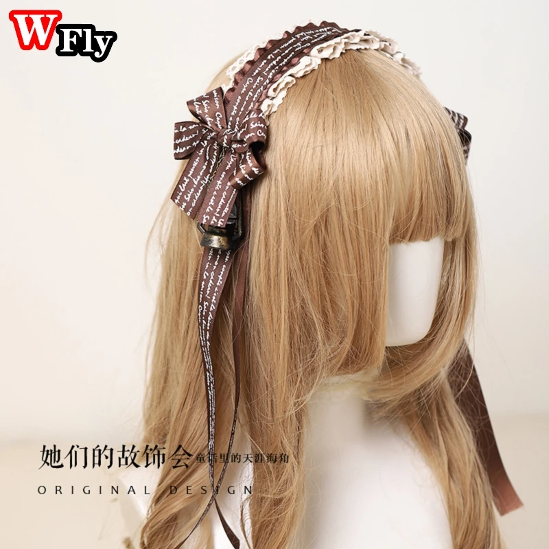 ヘアアクセサリー Lolita handmade hairpin Alloy Harajuku Accessories | Lolita Gothic Accessories