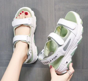 

Women Sport Sandals Wedge Hollow Out Women Sandals Outdoor Cool Platform Shoes Women Beach Summer Shoes