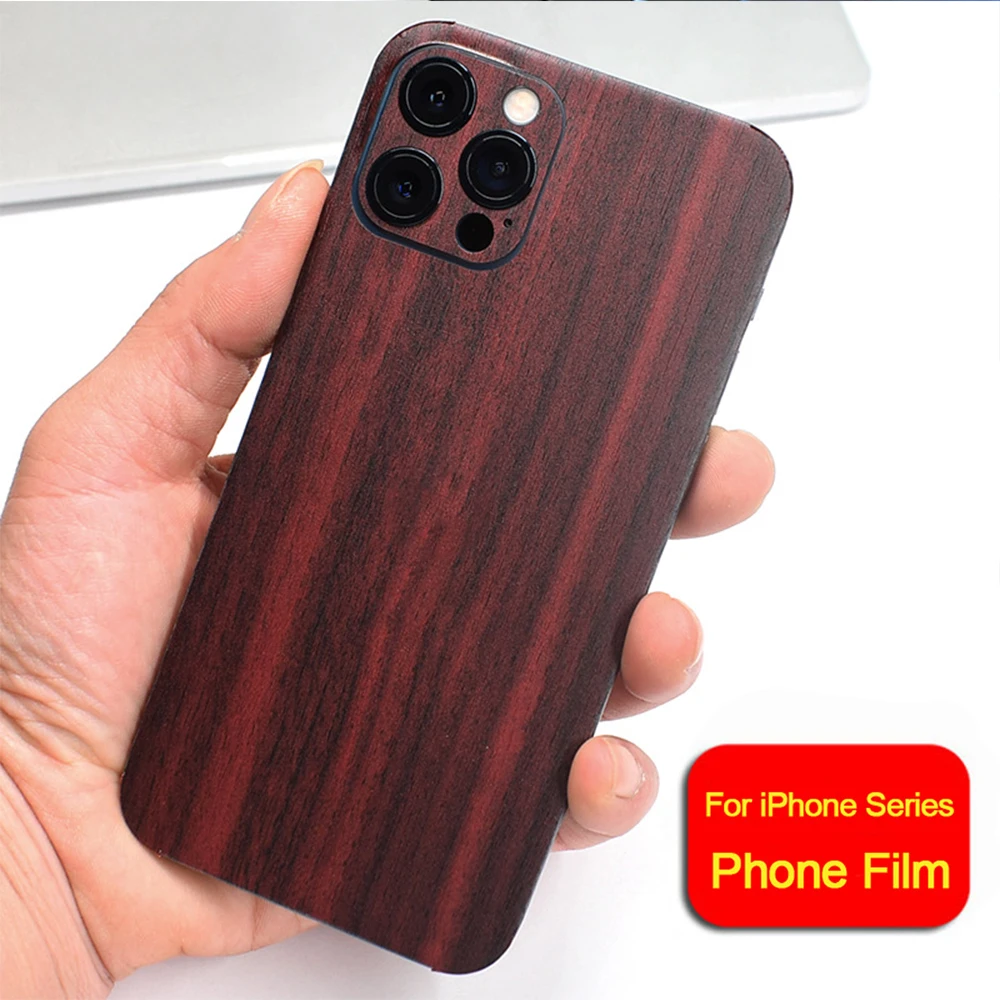 Деревянная матовая пленка защитная для iPhone 6 6S плюс 8 7 Plus 11 Pro Max 12 мини XS MAX X XR обруч