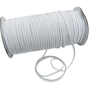 

1 Roll Masks Elastic Bands 12mm White Band Waistband Garment Sewing Accessories DIY Mask Craft