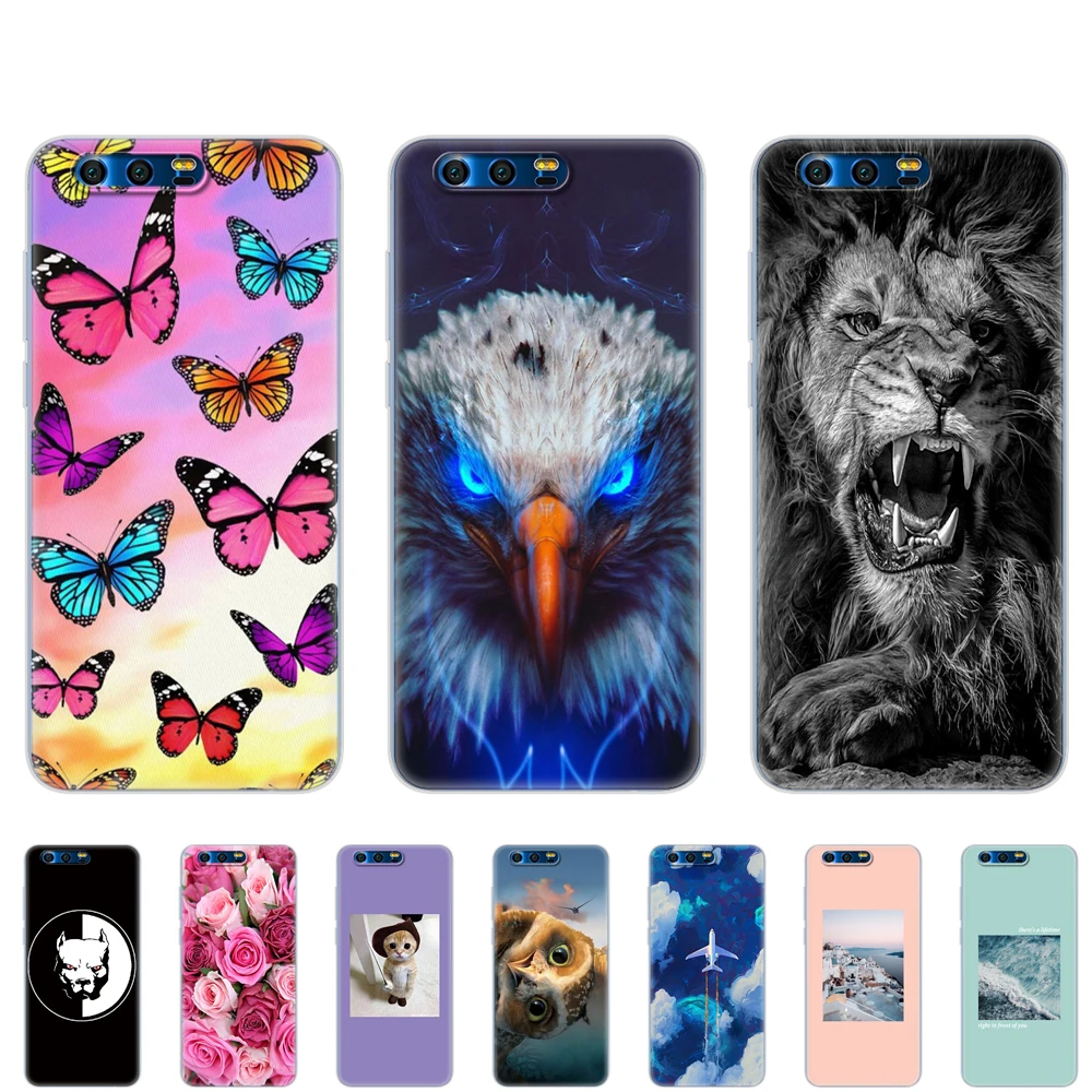 Чехол для телефона huawei honor 9 lite мягкий силиконовый чехол из ТПУ задняя крышка с