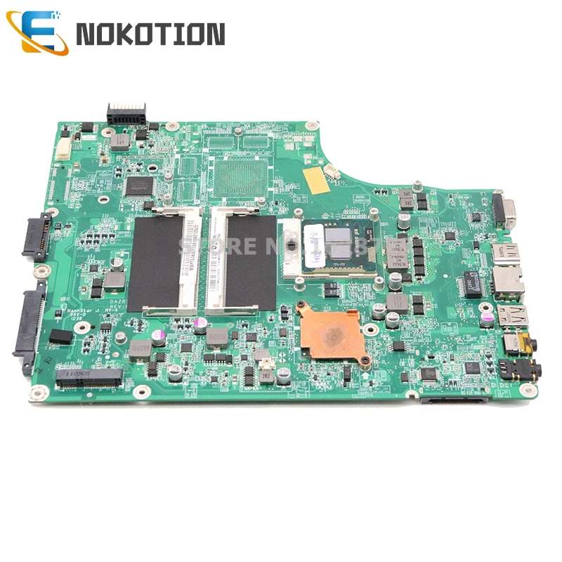 NOKOTION ноутбук материнская плата для acer aspire 5820 г 5820 т 5820TZG MBPTG06001 DAZR7BMB8E0 31ZR7MB0000 HM55 DDR3 процессор