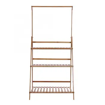 

Garden Decoration Multifunctional Multi-layered Wooden Storage Rack Potted Plant Household Office baskets