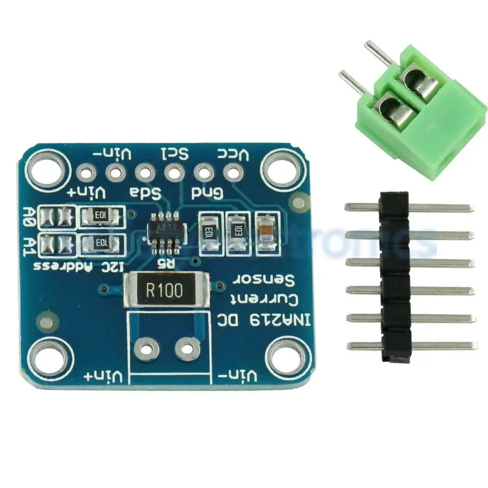 Gikfun INA219 I2C Bi-Directional DC Current Power Supply Sensor Breakout Module for Arduino AE1269