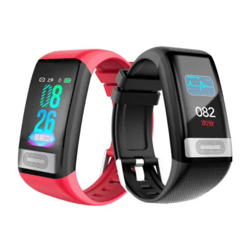 

C20S 1.14inch Smart Bracelet Blood Pressure Watch ECG PPG Heart Rate Sleep Monitor Fitness Activity Tracker SmartSport Wristband
