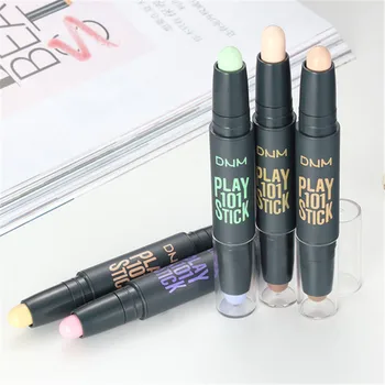 New Foundation Concealer Pen Long Lasting Dark Circles Corrector Concealers Stick Girls Cosmetic Highlight Pencil Makeup Tool 1