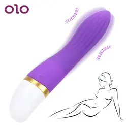 OLO 12 частота G-Spot вибратор-Стимулятор клитора палочка Женский мастурбатор USB подзарядка секс-игрушки для женщин товары для взрослых