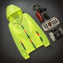 Студенческая куртка мужская верхняя одежда Летний кожаный корейский стиль ультра-тонкий свободный крой 51-100 юаней унисекс Рыболовные костюмы