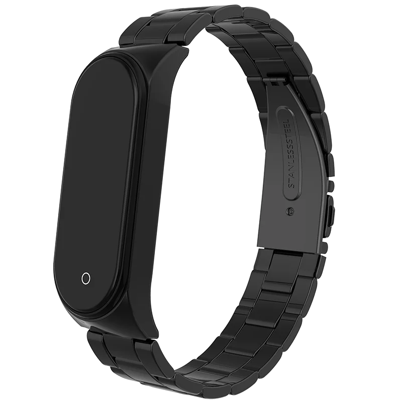 Браслет для Xio mi Band 3 металлический браслет из нержавеющей стали Сменные аксессуары для Xio mi Xaio mi Xia mi xaomi mi