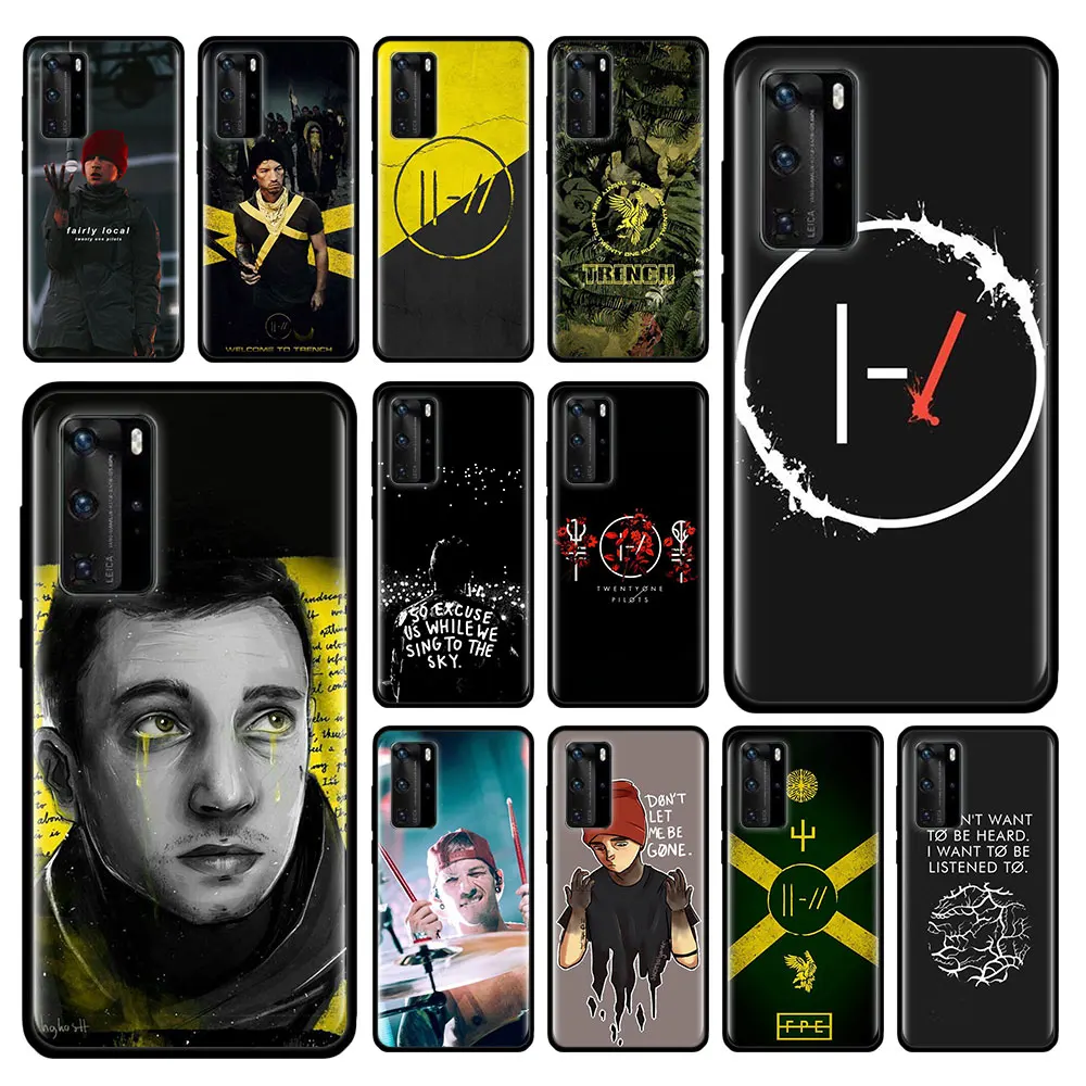 Buy Twenty One Pilots 21 Pilots Cool Phone Case For Huawei P40 P30 P P10 Mate 10 30 Lite Pro P Smart Z Plus 18 19 Cover Coq In The Online