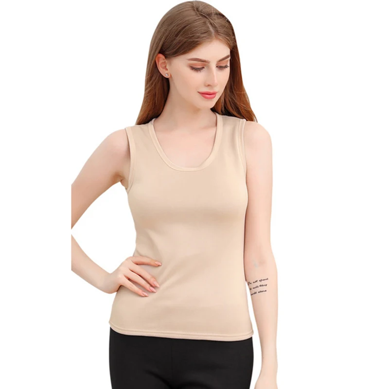 Women Apricot Мужской жилет, Повседневный, тонкий, зимний, теплый, теплый, жилет, спортивный, без рукавов, топ, однотонный, модный, безрукавка, мужской - Цвет: Women Apricot