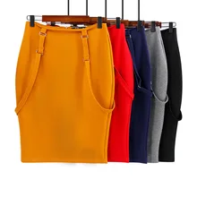 Женская сумка большого размера, юбка на бедрах, профессиональная юбка, эластичная высокая поясная сумка, Женская юбка на бретелях