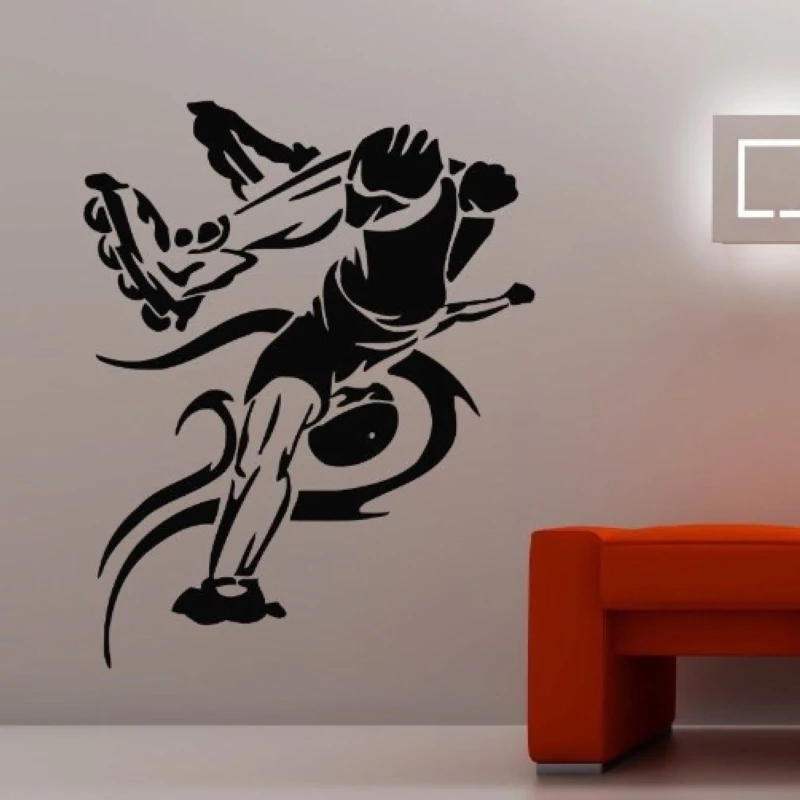 Roller Skating Skate Sticker Longboard Sports Decal Kids Room Posters Vinyl Pegatina Decor Mural Wall Decals Sticker