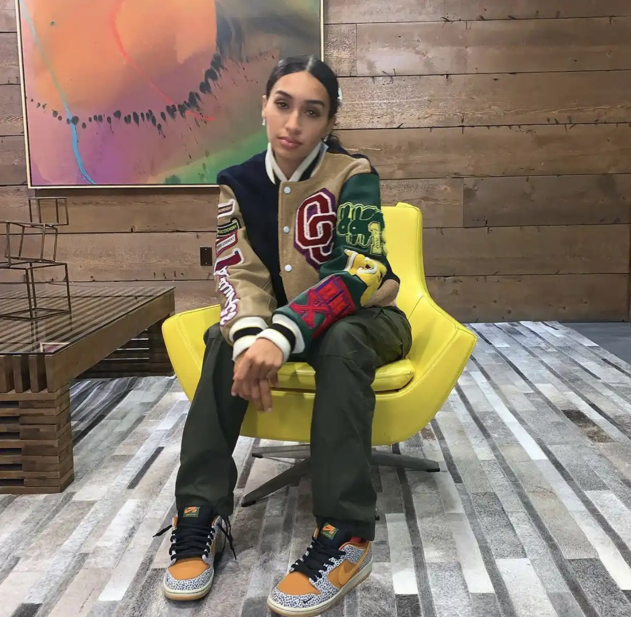 冬の野球ユニフォーム女性のファッションカジュアルジャケットジャケットvネックプリントでブレストフルパターンストリート女性ジャケット ベーシックジャケット Aliexpress