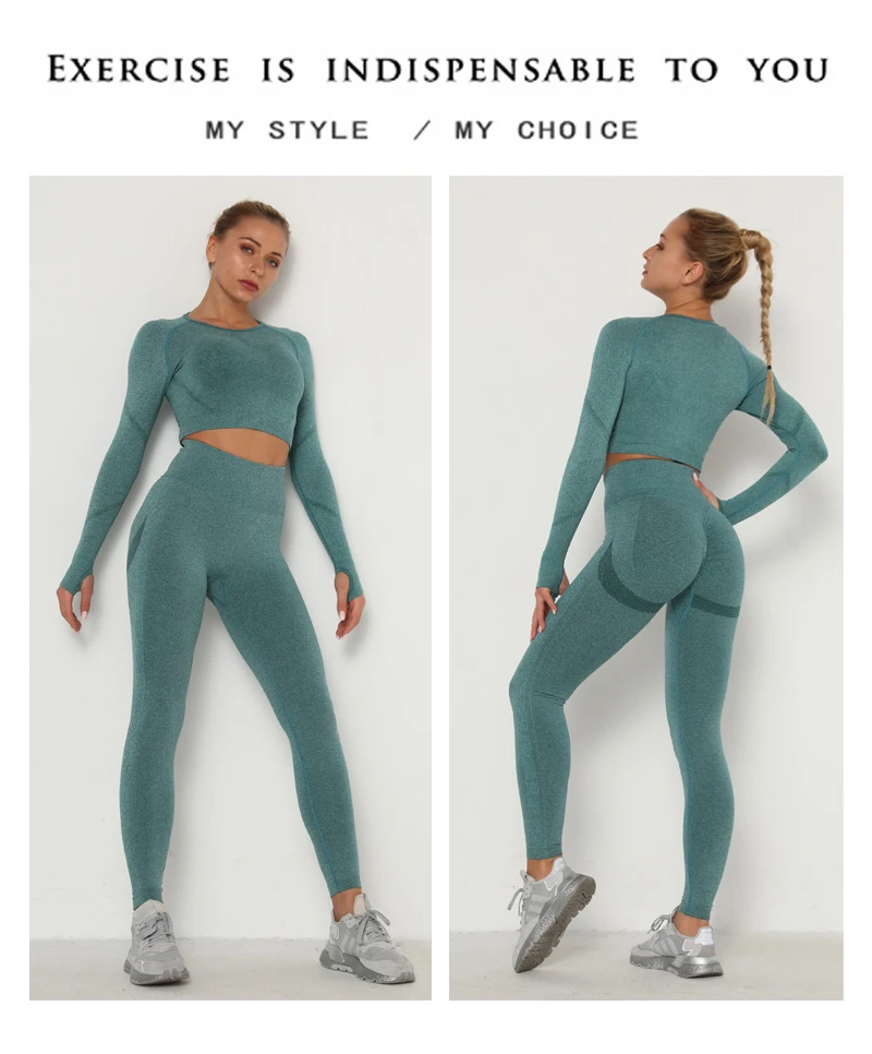 Yoga Clothing Set Sports Suit Women Workout Sports Outfit