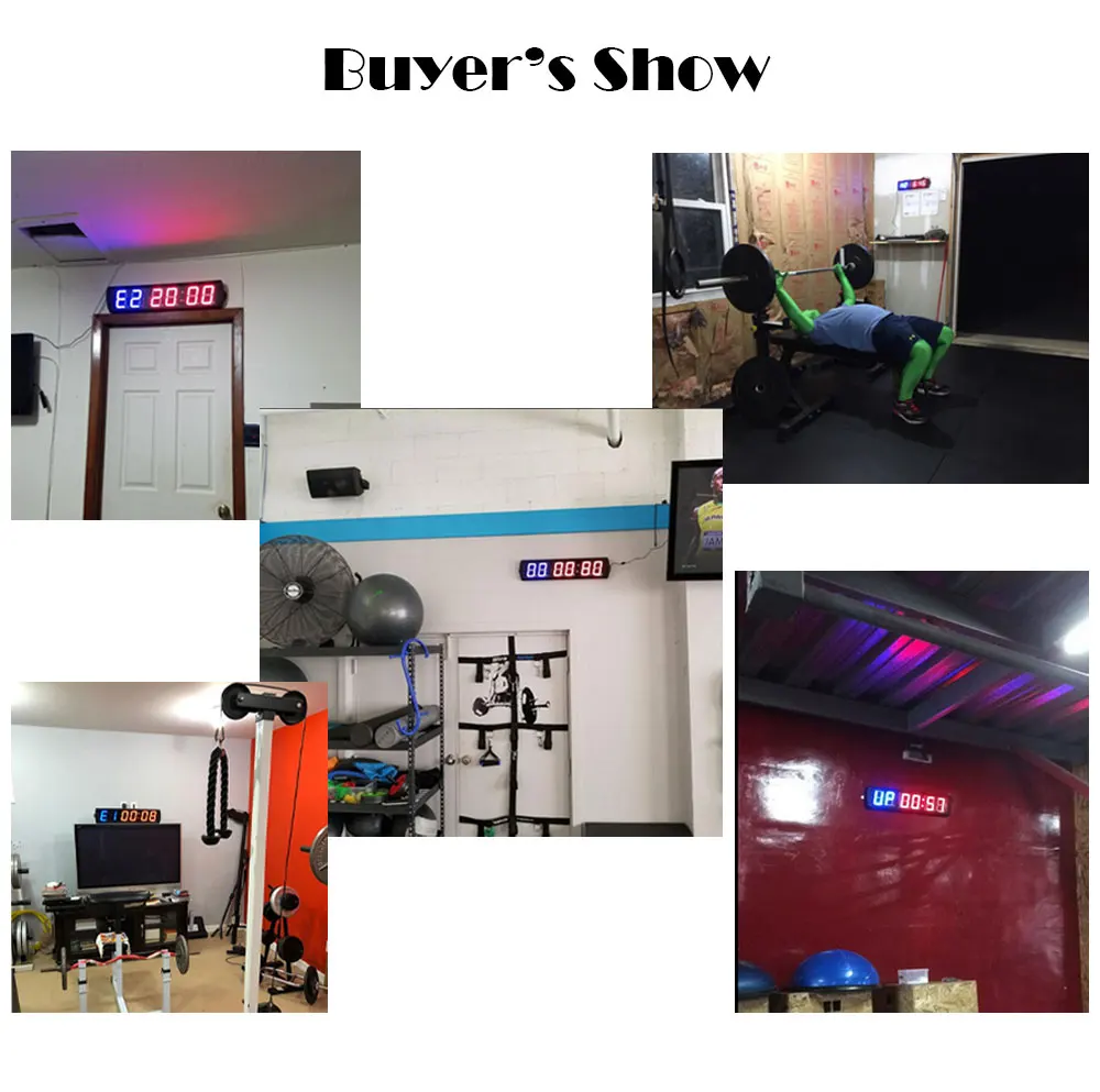 gym timer crossfit stopwatch clock 5