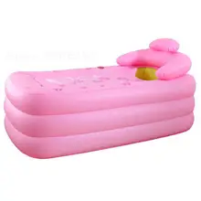 Надувная ванна для взрослых, Бытовая Складная Ванна для дам, портативная банная