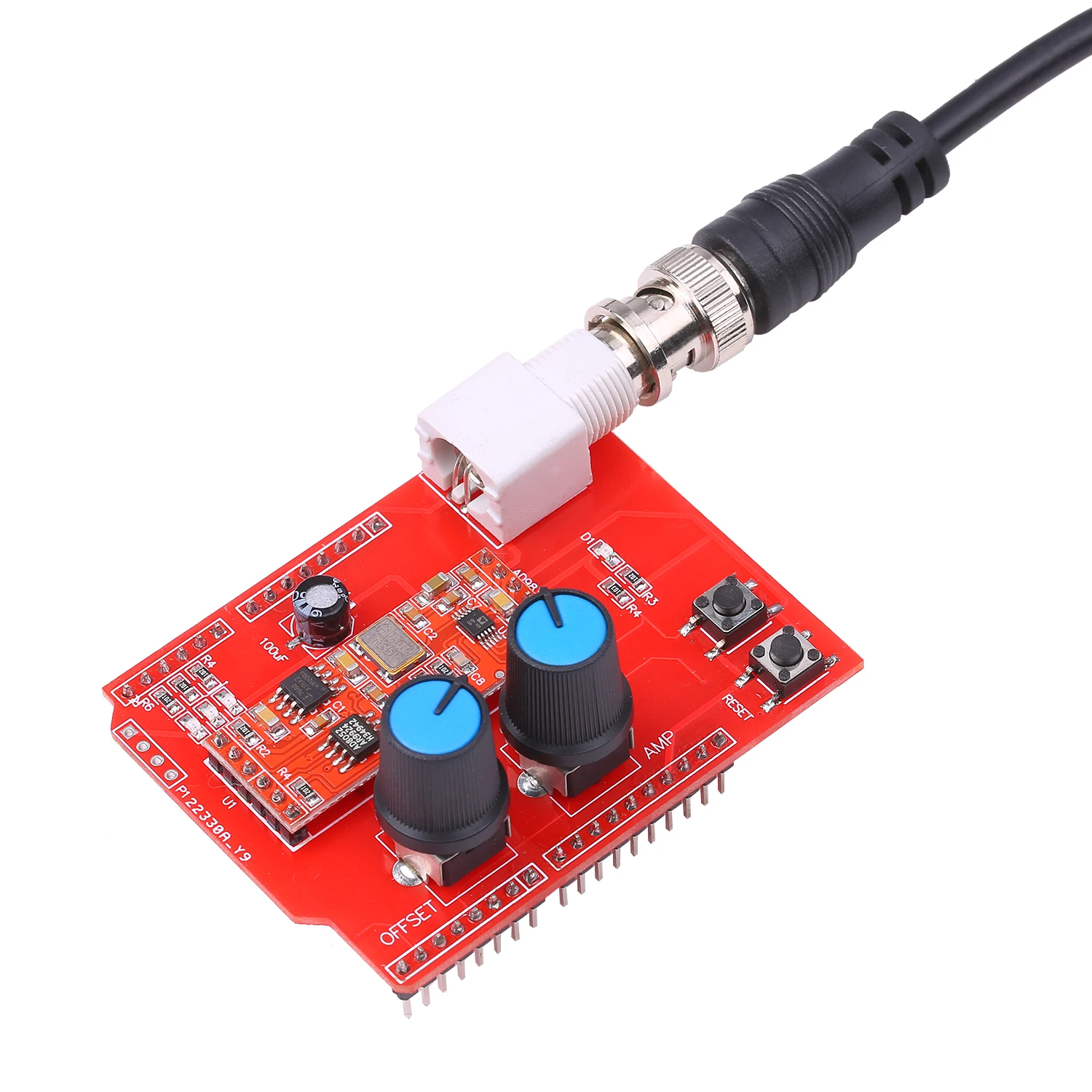 AD9833DDS генератор сигналов DIY Kit Arduino Плата расширения 0-12,5 МГц контроль частоты синус/треугольный/квадратный выход