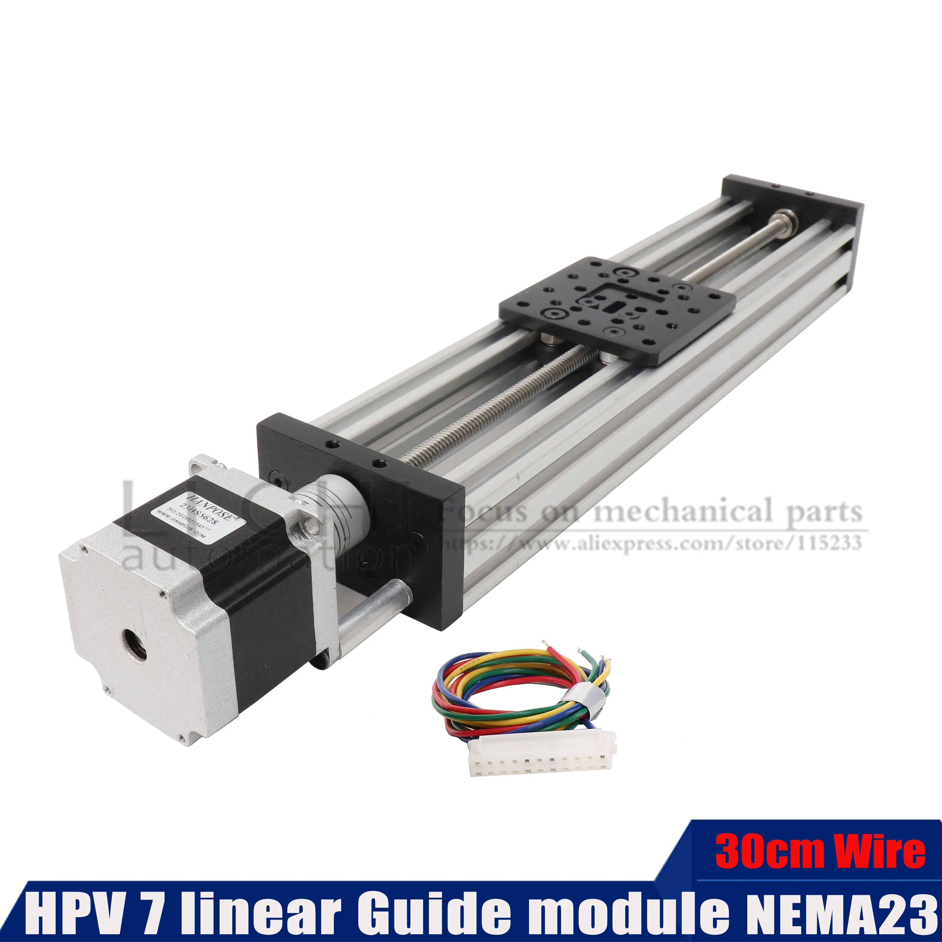HPV7 NEMA23 Stepper motor V-Slot Linear model 2mm 4mm 8mm 12mm  Z-axis router kit Reprap 3D printer sapre parts