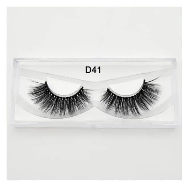 silk D41 Visofree 3D шелковые ресницы драматические накладные ресницы мягкий накладной макияж ресниц шелковые ресницы толстые мягкие искусственные норковые ресницы - Цвет: silk D41