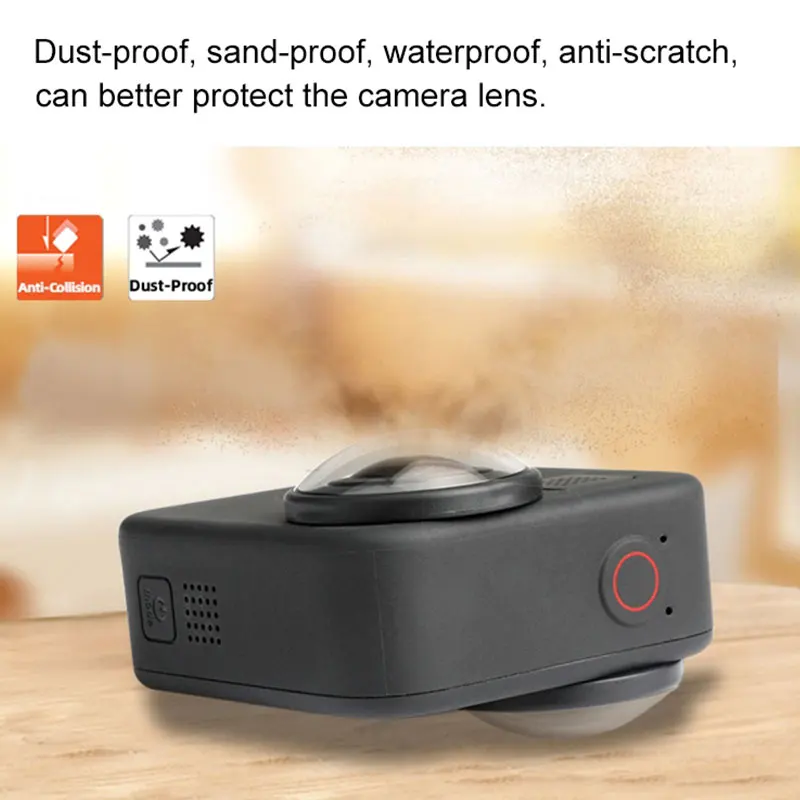 Для GoPro Max защитная крышка объектива Водонепроницаемый Анти-чехол от царапин УФ фильтр Лен Крышка для GoPro Max черный аксессуары для камеры